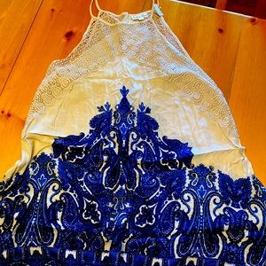 Indigo Rose dress